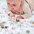 thumbnail image 7 of BOPRIO Baby Blankets for Boys Girls, Soft Lightweight Nursery Minky Blankets with Double Layer Dotted Backing for Infant Toddler Nursery Crib with Cute Farm Animals Design 30 x 40 Inch, 7 of 7