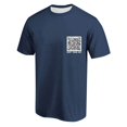 thumbnail image 3 of Playeras Para Hombre Camisa Informal De Moda Para Hombre Con Estampado De Festival, Solapa, Botones Y Bolsillo, 3 of 4