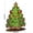 F, variant on Dmlowu Small Christmas Tree, DIY 3D Christmas Tree Diamond Art Kits with Wooden Stand, Christmas Decorations for Home Holiday Party Centerpiece Table