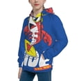 thumbnail image 2 of Lsque Cool Lobster Surfing Patten Youth Hoodie Sweatshirt Pullover with Kangaroo Pocket Boys and Girls Hoodie Warm Hoodie for Kids-Large, 2 of 6