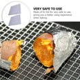 thumbnail image 3 of OUNONA Baking Foil Paper 50 Sheets Tinfoil for Baking and Frying Silver, 3 of 6