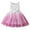 Purple, variant on WOYY Toddler Girls Sleeveless Bowknot Mesh Dress Sparkly Sequin Summer Dress, Sizes 2-7