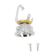 thumbnail image 2 of Electric Guitar Output Socket Silver Guitar Electrosocket Jack Electric Guitar Accessories, 2 of 7