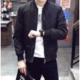 thumbnail image 2 of Vedolay Men's Jacket Button Down Sweatshirts Fashion Tops 2023 Clothes Black,XL, 2 of 4
