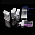thumbnail image 5 of Cajas de almacenamiento de accesorios de pintura de diamantes, contenedor de caja de kits de arte de cuentas de bordado de diamantes 5d, (64 rejillas) (blanco), 5 of 5