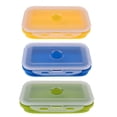 thumbnail image 3 of Caja Plegable de Silicona Shamjiam Bento Tazón de Camping Plegable, 3 of 9