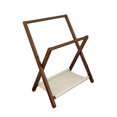 thumbnail image 3 of Perchero de madera plegable Gloria para ropa Marrón 50x44x110cm, 3 of 9