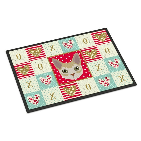 Singapura Cat Love Door Mat
