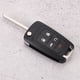 thumbnail image 1 of Reemplazo de la Batería Key Fob, Llave del Automóvil de Reemplazo de Carcasa de Carcasa del Carro, Control remoto 5 botones FOB FOB Para Carretero de Llave, 1 of 1