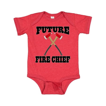 

Inktastic Future Fire Chief Firefighter Gift Baby Boy or Baby Girl Bodysuit