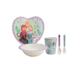 thumbnail image 1 of Set Vajilla Frozen Bambú 5 Pzas Plato Corazón Disney, 1 of 10