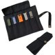 thumbnail image 1 of (Negro) Accesorios para correas de reloj, correa de reloj inteligente, bolsa de almacenamiento portátil de lona de algodón, estuche organizador, compatible con correas de Apple Watch, correas de reloj, 1 of 5