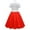Red, variant on Glisme Girls Dresses 1950S Kids Poodle Dress 50S Sock Hop Dress Up Blue Sundress Size 18-24 Months