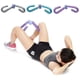 thumbnail image 1 of Fitness Beauty Clip para piernas, dispositivo tensor de tubo de estufa, masajeadores, dispositivo de belleza para piernas plegable multifuncional (púrpura), 1 of 4