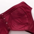 thumbnail image 7 of SPZTSX Plus Size Front Closure Lace Bras for Older Women Comfort Support Everyday Bras with Wide Straps, 7 of 7