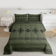 thumbnail image 2 of Castle Fairy Hippie Aztec Twin Comforter Sets,Bohemian Abstract Geometric Bedding Set, 2 of 8