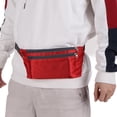 thumbnail image 4 of Para Correr Cinturón Impermeable Al Aire Libre Correr Bolsa Paquete Para Mujeres Hombres Titular Teléfono Celular Dinero Llaves Rojo, 4 of 7