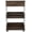 Multicolor + Particle Board + Particle Board, variant on Fargo Bar Cart with Cabinet, 6 Built-in Wine Rack and Casters, White Engineered Wood Kitchen Island Cart for Small Space