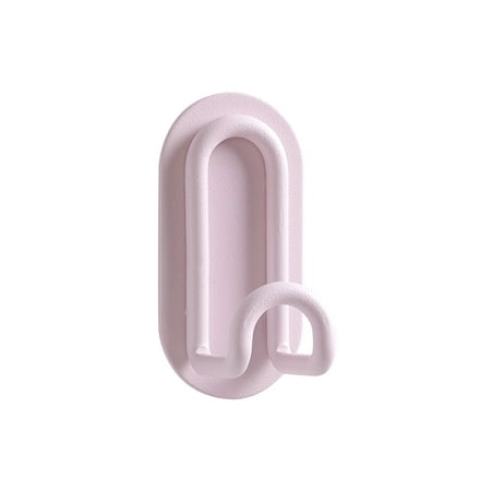 

Summer Deal on Clearance 2023! WJSXC Punch Free Hook Strong Sticky Glue Hook Load Bearing Door Rear Wall Bathroom Kitchen Key No Nail Paste PK