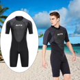 thumbnail image 4 of Trajes de neopreno para hombre Sharpla 13 mm Premium Neopreno Back Zip Shorty Dive Skin 3XL, 4 of 8