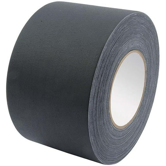 4 in. x 165 ft. Gaffers Tape, Black