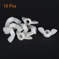 thumbnail image 3 of Tuercas de mariposa M10 Nylon Blanco 15 Paquete, 3 of 5
