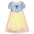 thumbnail image 2 of Vestido de princesa Elsa para niñas, vestido de verano para niños, vestido de Rapunzel de manga corta, disfraz de fiesta de novia de Moana Blancanieves zhangmengya unisex, 2 of 2
