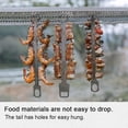 thumbnail image 5 of Roasting Fork Outdoor Camping Picnic BBQ Fork Stainless Steel Fish Bone Shape Barbecue Food Forks Skewers Barbecue Rack, 5 of 5