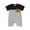 Black, variant on Baby Boy Clothes 0 3 6 12 18 Months Stripe Short Sleeve Romper 3-6 Months