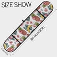 thumbnail image 3 of Dailycode Double Sided Oven Mitt with Loop Heat Resistant Kitchen Long Potholders 7" x 35" Pineapple Banana Drink Flower, 3 of 6