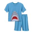 thumbnail image 1 of Sara's Prints Pyjama à Manches Courtes pour Garçons avec Requin, 1 of 2