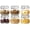 17oz*6, variant on 34oz Glass Food Storage Jars with Airtight Lids, Set of 4 – Clear Preserving Seal Wire Clip Fastening Canisters for Kitchen Canning, Flour, Cereal, Pasta, Sugar, Beans, Pickling Jars (34oz*4)