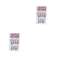 thumbnail image 4 of Vogacara 1 Juego de prensa de punta francesa en las uñas Gradient Extra Long Fashion Full Cover Ballerina Salon Kit de manicura para Type4 NO4, 4 of 6