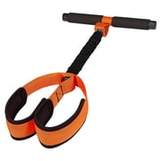 Fokuz Pedal Resistance Band With Handle Puller Resistance Band For Exercise Abs Core Legs Glutes Yoga Arm And Waist Pedal Band，Home Fitness Exercise Anytime Resistance Bands