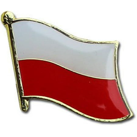 Poland Lapel Pin (Plain)