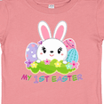 thumbnail image 4 of Inktastic My First Easter- cute bunny with eggs Boys or Girls Baby T-Shirt, 4 of 5
