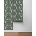 thumbnail image 2 of NextWall Bluestone & Clay Pimpernel Garden Peel and Stick Wallpaper, 2 of 7
