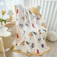 thumbnail image 5 of Blanket - Polyester Blanket - Children'S Summer Quilt Washed Cotton Summer Cool Quilt Thin Quilt Air Conditioning Quilt - 1X Air-Conditioned Blanket, 5 of 9
