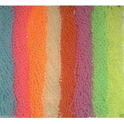 5 dozen Glow In The Dark Mardi Gras Beads Party Favors Necklaces Neon 8 Colors