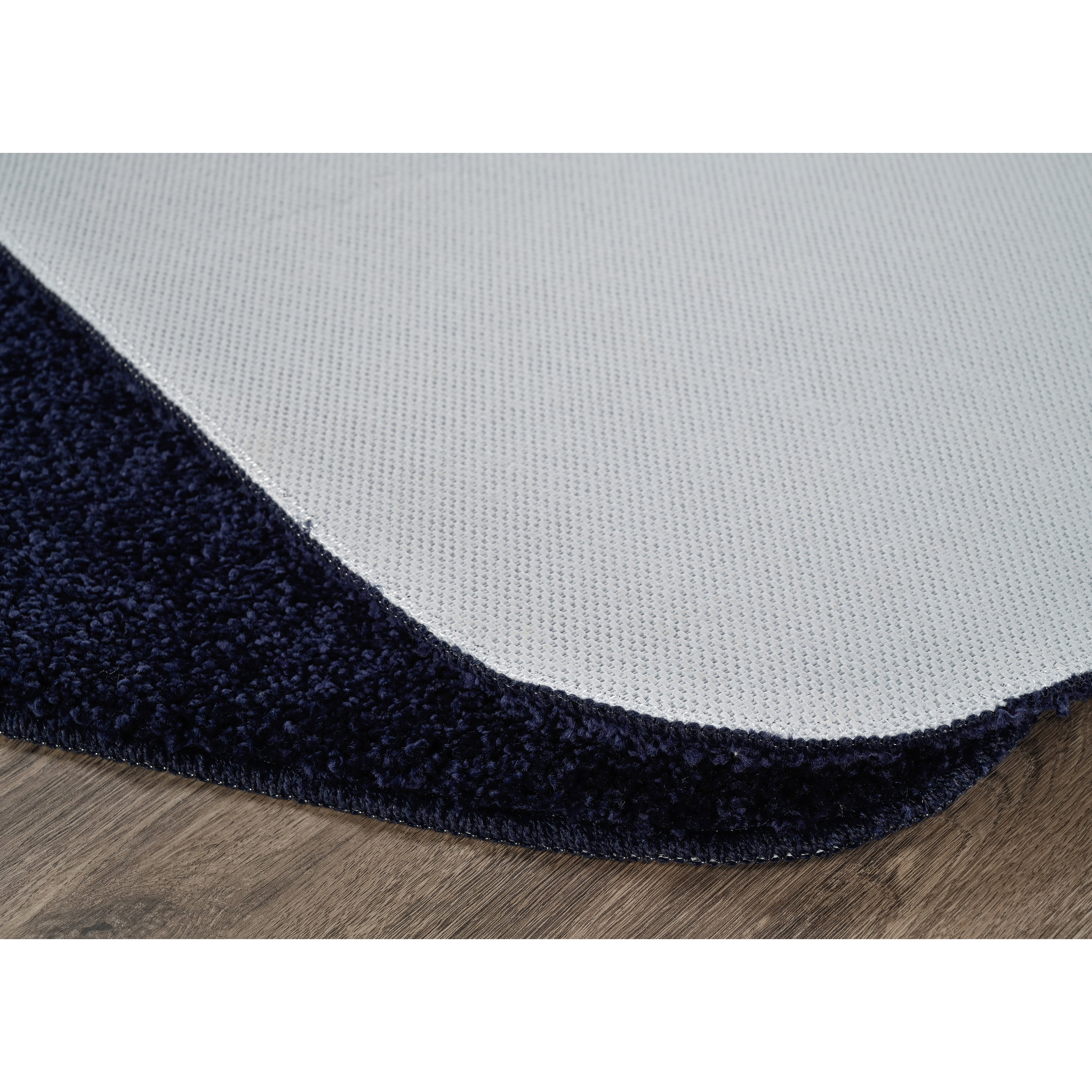 Garland Rug Sedona Washable Bath Rug Set, 3 Piece Set (2 Bath Rugs, & Contour Rug) Navy
