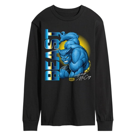 Marvel - X-Men Beast - Men's Long Sleeve Graphic T-Shirt