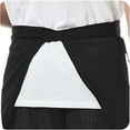 thumbnail image 6 of Waiter Apron Universal Black Kitchen Catering Half Length Work Sleeve for Restaurant and Hotel, 6 of 9