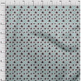 thumbnail image 3 of oneOone Tissu Jersey Coton Bleu Clair Rouge Insecte Matériel de Robe Tissu Imprimé Tissu au Mètre 58 Pouces de Large, 3 of 4