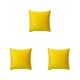 thumbnail image 5 of Kearding Funda de cojín de asiento Funda de almohada de repuesto Amarillo Type1 NO1, 5 of 6