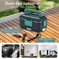 thumbnail image 3 of INSMART Electric Lunch Box Food Heater, 90w 2-Layer (2.5L + 1L)Portable Food Warmer, 12V/24V/110V Heated Lunch Boxes for Car/Truck/Office With Fork Spoon and Insulated Carry Bag, 3 of 9