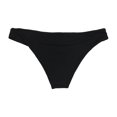 thumbnail image 2 of Tavik Womens Jaclyn Pique Bikini Swim Bottom, Black, Medium, 2 of 2