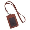 thumbnail image 1 of CSChome ID Badge Holder With Lanyard 2-In-1 ID Badge Holder with Lanyard: Clear Window, 5 Card Slots, Multi-functional Employee ID Card Case, 1 of 7