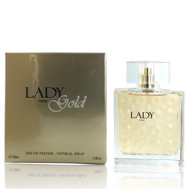 Lady Gold ZZWLADYGOLD3.4EDPSPR 3.4 oz Eau De Parfum Spray for Women