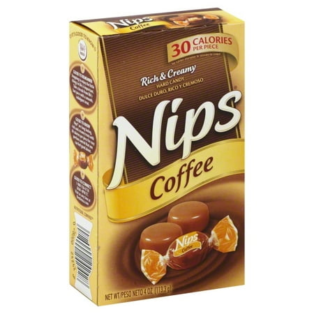Nips Rich & Creamy Coffee Candy, 4 Oz.