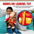 thumbnail image 4 of Animal de peluche preferido por los niños: Curious George aprende a vestirse, 4 of 6